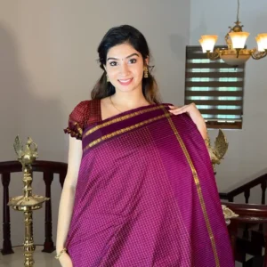 Aarani checked soft cotton -AC03