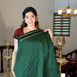 Aarani checked soft cotton -AC04