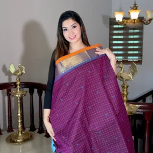 Kanchi Cotton Saree -KCS013